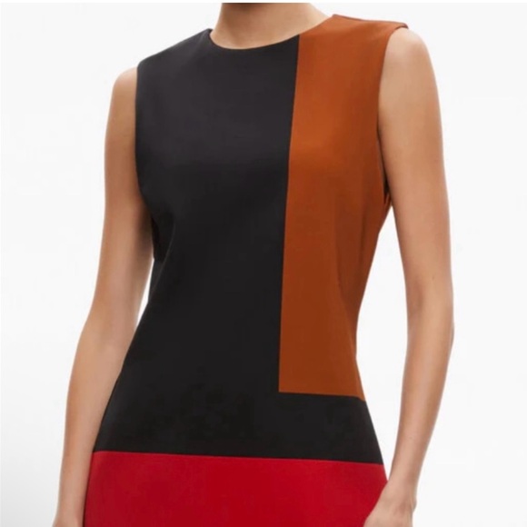 NWT Alice & Olivia Geometric Shift Dress - Picture 4 of 6